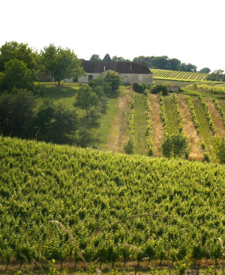 Perigourdine Avec Spa Et Vue Pomport Екстер'єр фото